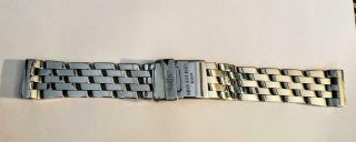 Breitling Chronomat Pilot Ss Bracelet Rare Full Chrono/duo 300a 20 - 18 Mm 9.  5/10