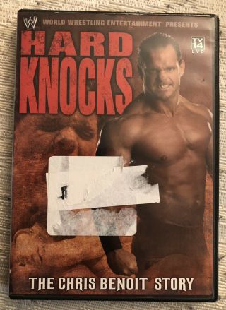 Wwe/wwf Hard Knocks: The Chris Benoit Story Dvd Rare - Hard To Find