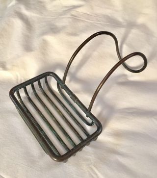Soap Holder For Over The Edge Claw Foot Bathtub - Euc