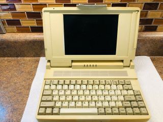 Rare Vintage Nan Tan Computer Laptop Old School