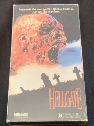 Hellgate (vhs,  1989) Horror,  Ron Palilo,  Rare Find Oop,  Vintage,  Old