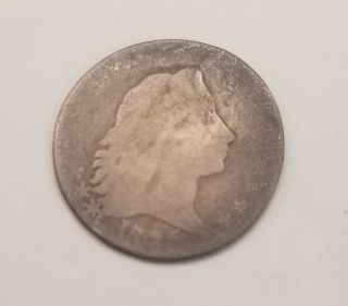 1795 Half Dime Ag Flowing Hair - Sweet Piece Rare Very Hard To Find