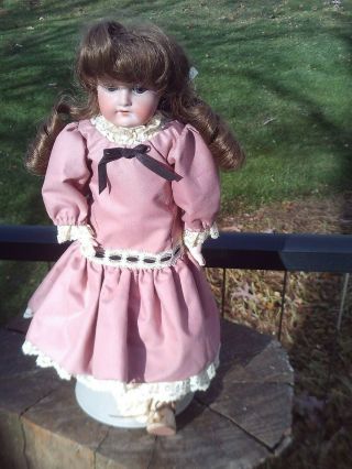 Vintage Am Germany 14 " Dream Baby Doll Armand Marseille Bisque Head 7/0