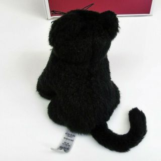 American Girl Doll Caroline Kitty Cat Inkpot Black Plush Stuffed Animal Pet Toy