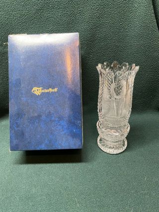 Waterford Rare Vintage Christmas Vase 1982 Romeo And Juliet 14/250