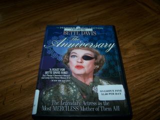 The Anniversary (dvd,  2006) Bette Davis Rare Hammer Films