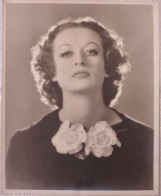 Rare Early Bette Davis Glamour Headshot Photo & Autograph? 8 X 10 W/ Provenance