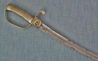 Rare Antique Siamese Thai Army Military Sword Siam Rattanakosin Kingdom Thailand 3