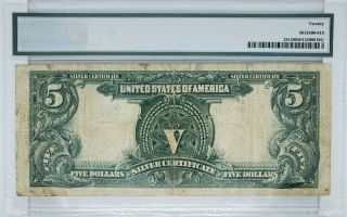 1899 Indian Chief $5 Silver Certificate | PMG VF20 - Large Size - ☆Rare ☆ 2