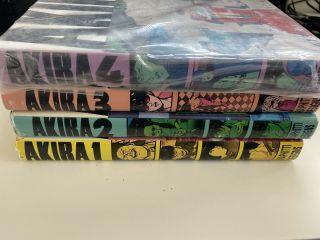 Akira Graphitti Designs Hardcover : 1 - 4 Set Very Rare Never Opened Vol 4