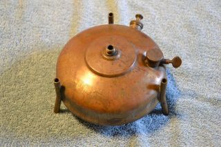 Vintage Optimus No.  45 Brass Camp Stove Camping Backpacking Sweden Parts Repair