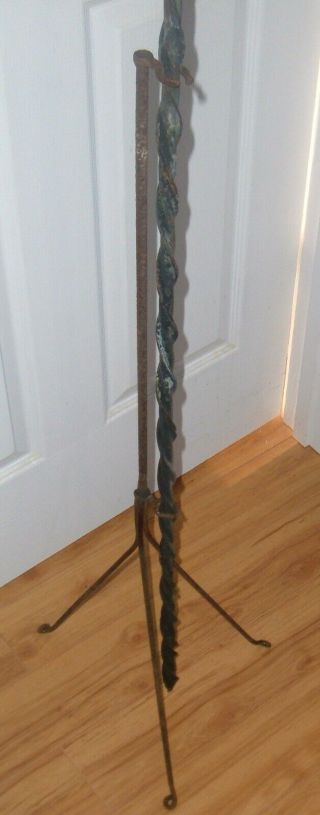 RARE Antique Victorian MUNSON Copper Lightning Rod Weathervane CHECK IT OUT 4