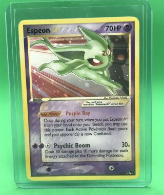 Pokémon Gold Star Espeon - Pop Series 5 - 16/17 - Rare Gold Star Pokémon Card