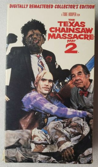 Texas Chainsaw Massacre Part 2 Digitally Remastered Collector 