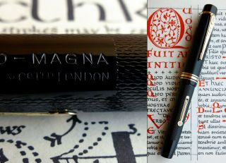 Onoto 1703 Magna Celluloid Fountain Pen 1940 