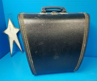 Rare Vintage Antique 40s? Hard Case Bowling Ball Clam Shell Carrier - Awesome
