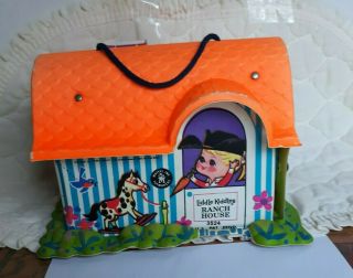 3524 Rare Vintage Liddle Kiddles Little Ranch Doll House Mattel Inc Toymakers