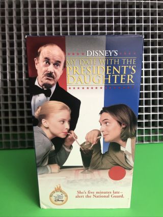 My Date With The Presidents Daughter - Vhs•walt Disney Video•rare•disney Channel•