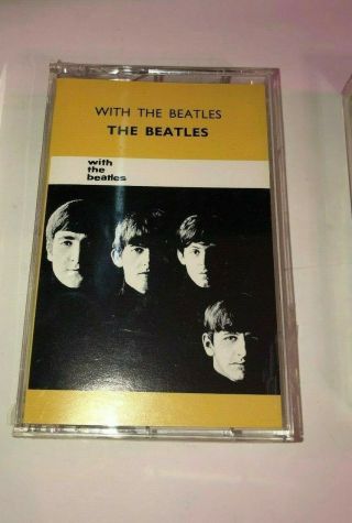The Beatles: " With The Beatles " Usa Parlophone Xdr Capitol Cassette Tape Rare