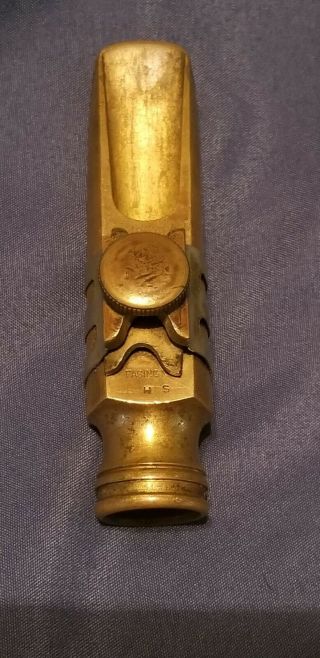 Rare Vintage Otto Link Four Hawkins Special Tenor Saxophone Mouthpiece