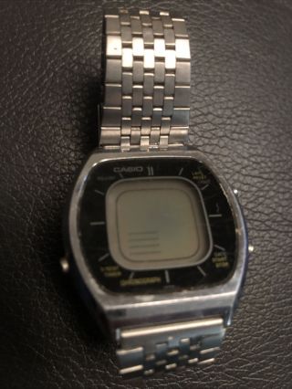 Vintage Casio Watch Model 56qs - 38 Lcd Digital