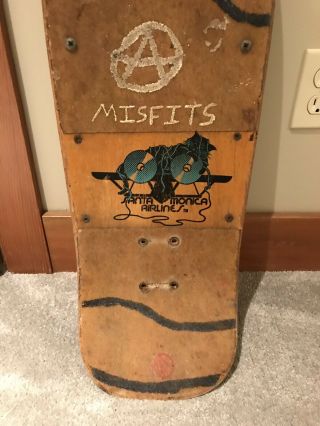 Vintage OG Natas Kaupas Kitten Skateboard Deck Rare Natty Version Santa Cruz SMA 6