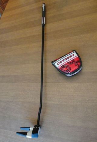 Tour Issue Odyssey Versa 7 Putter W/ White Hot Insert (rare One Of A Kind)