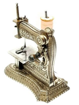 Antique & rare MULLER 6 sewing machine circa 1899 Nähmaschine 3