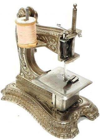 Antique & rare MULLER 6 sewing machine circa 1899 Nähmaschine 4