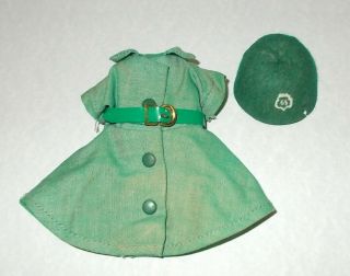 Vintage 8 " Doll Girl Scout Dress & Cap,  Terri Lee Ginger,  Muffie,  Ginny,  Ma,