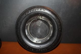 Antique Vintage Bf Goodrich Tires Gas Station Oil Tire Ashtray Sign