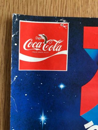 RARE Vintage Japanese Star Wars Coca Cola poster 1977 28½ 