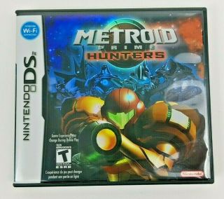 Metroid Prime: Hunters (nintendo Ds,  2006) Complete With Manuals Inserts Rare