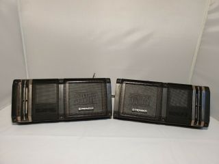 Vintage Pioneer Ts - X20 Speakers 2 Parts Rare Bass Reflex 3 Way