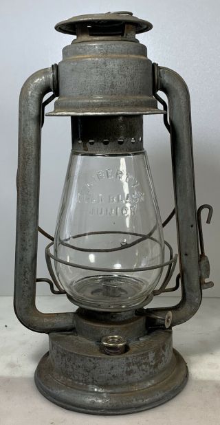 Antique Vintage Patented 1905 S H Co St Louis Liberty Cold Blast Junior Lantern