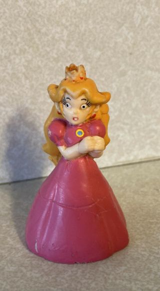 Princess Peach Mario Bros.  Pvc Applause Figurine 1989 Nintendo Rare