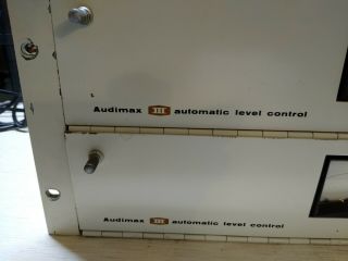 CBS Laboratories Audimax III - S Very rare factory stereo pair 2