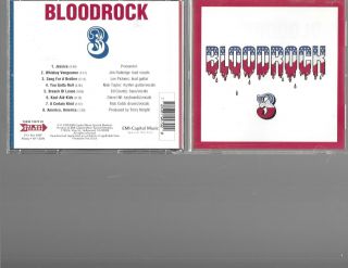 Bloodrock - Bloodrock 3 - Rare Out Of Print - One Way Label