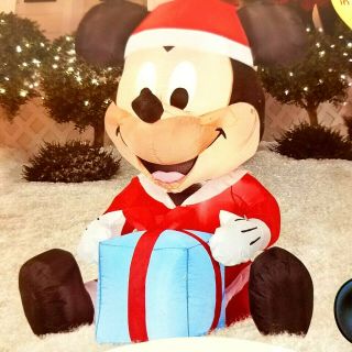 Gemmy Airblown Inflatable Mickey Mouse Lighted 4 