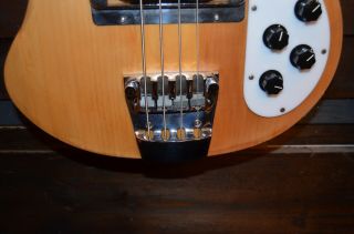 Fernandes RB80 Rickenbacker clone bass guitar mapleglo Rare Paul Ferro MIJ vinta 3