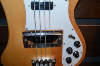 Fernandes RB80 Rickenbacker clone bass guitar mapleglo Rare Paul Ferro MIJ vinta 4