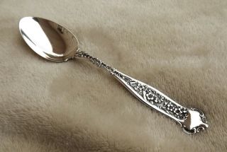 Dresden By Whiting 5 3/4 " Sterling Teaspoon No Mono Circa 1896