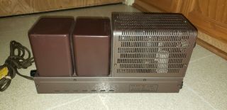 Vintage Fisher 80AZ Mono Power Amplifier Amp Rare Serviced Exct 2