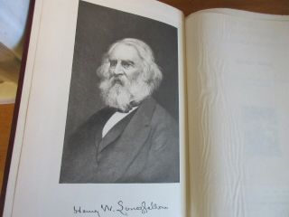 Old POETICAL OF HENRY WADSWORTH LONGFELLOW Book VICTORIAN ANTIQUE POEMS, 3