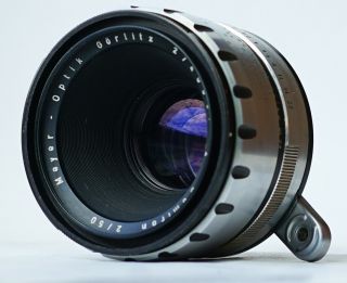 Rare Meyer - Optik Gorlitz Domiron f/2 50mm Lens Exakta Exa Unique Bokeh 2