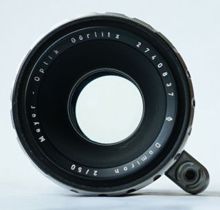 Rare Meyer - Optik Gorlitz Domiron f/2 50mm Lens Exakta Exa Unique Bokeh 4