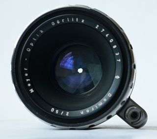 Rare Meyer - Optik Gorlitz Domiron f/2 50mm Lens Exakta Exa Unique Bokeh 5