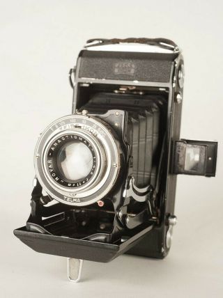 Antique ZEISS IKON Nettar Camera 515/2 W/ ANSTIGMAT11CM F4.  5 LENS 120 FILM 2