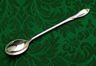 Rhapsody By International Sterling Silver Iced Beverage Spoons 7 3/8 "