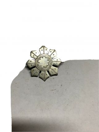 Vintage Antique Civil War Era Medal Pin Button Militaria Period Item